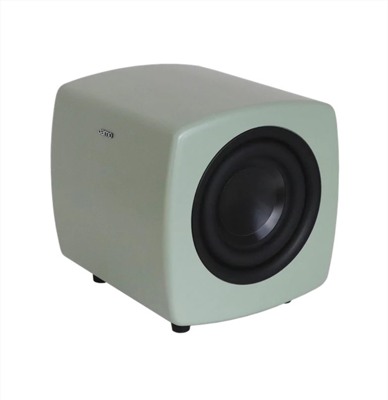 Cube Compact Powered Subwoofer - Matte Green/Product Detail/Speakers