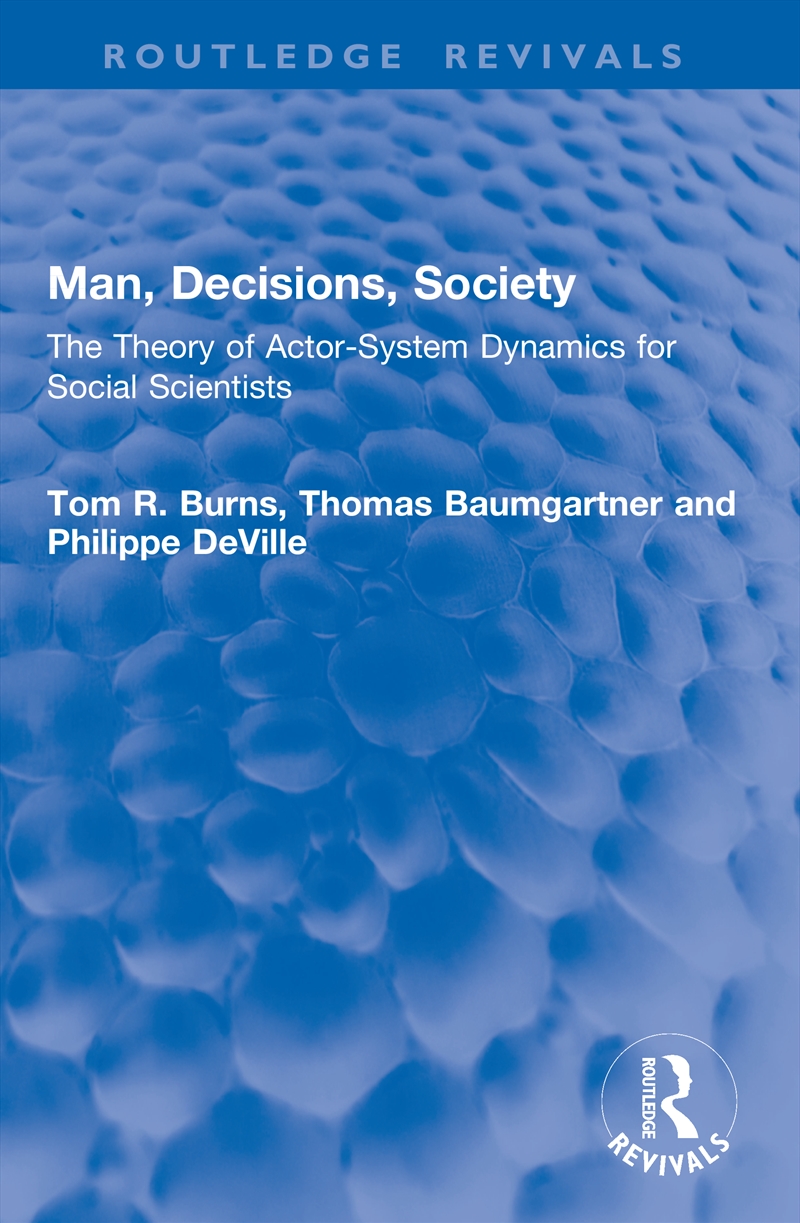Man, Decisions, Society/Product Detail/Society & Culture
