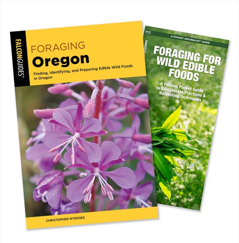 Foraging Oregon Guidebook and Folding Pocket Guide Bundle/Product Detail/Animals & Nature