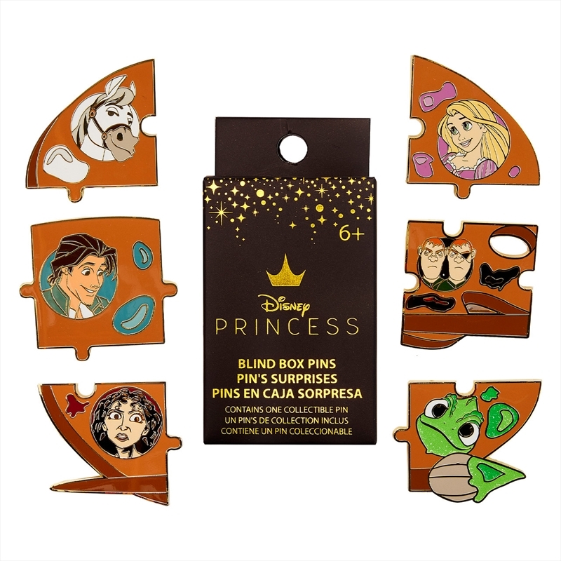 Loungefly Tangled - Paints Bling Pin Set (Sent At Random)/Product Detail/Buttons & Pins