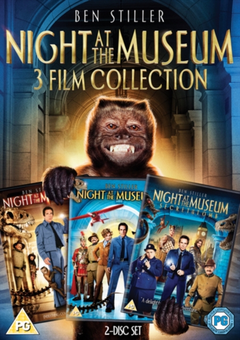 Night At The Museum 1 to 3 Complete Movie Collection (REGION 2)/Product Detail/Comedy