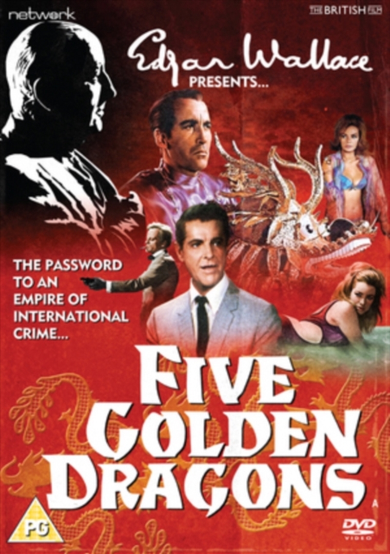 Edgar Wallace Presents - Five Golden Dragons (REGION 2)/Product Detail/Thriller
