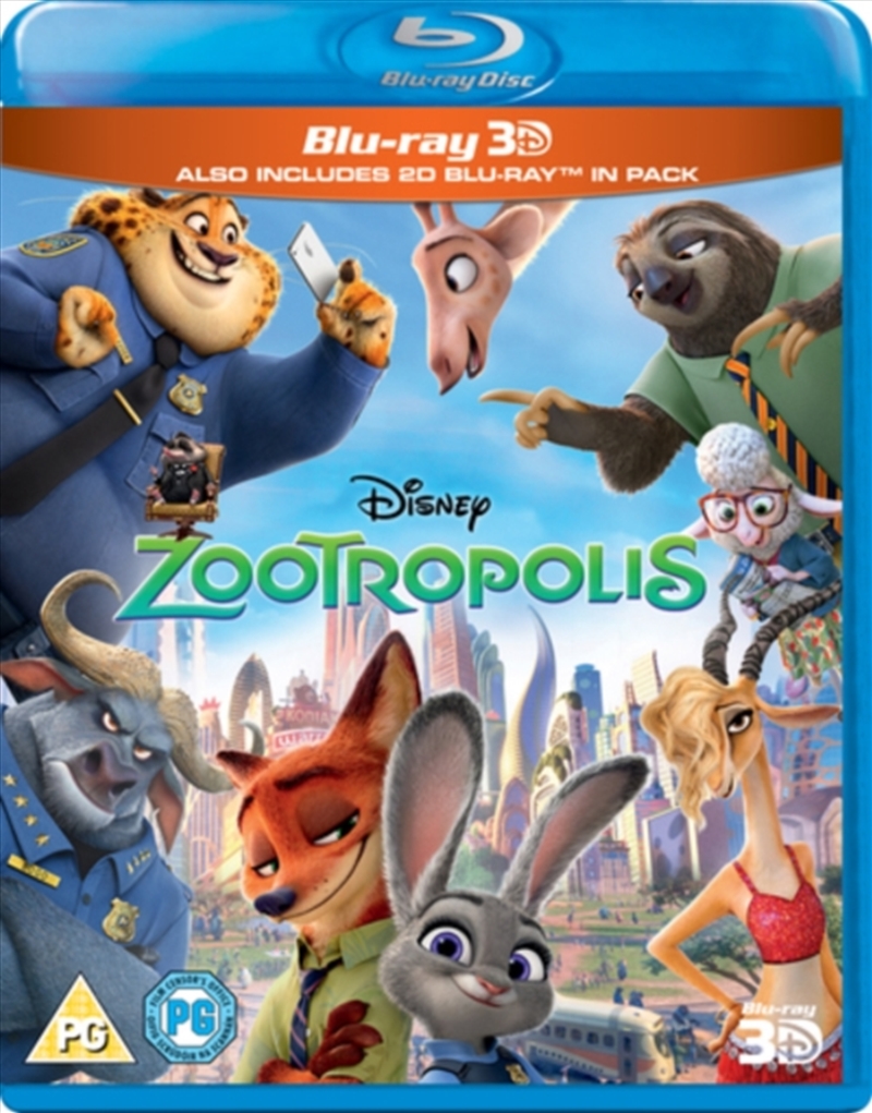 Zootopia/Zootropolis 3D+2D/Product Detail/Disney