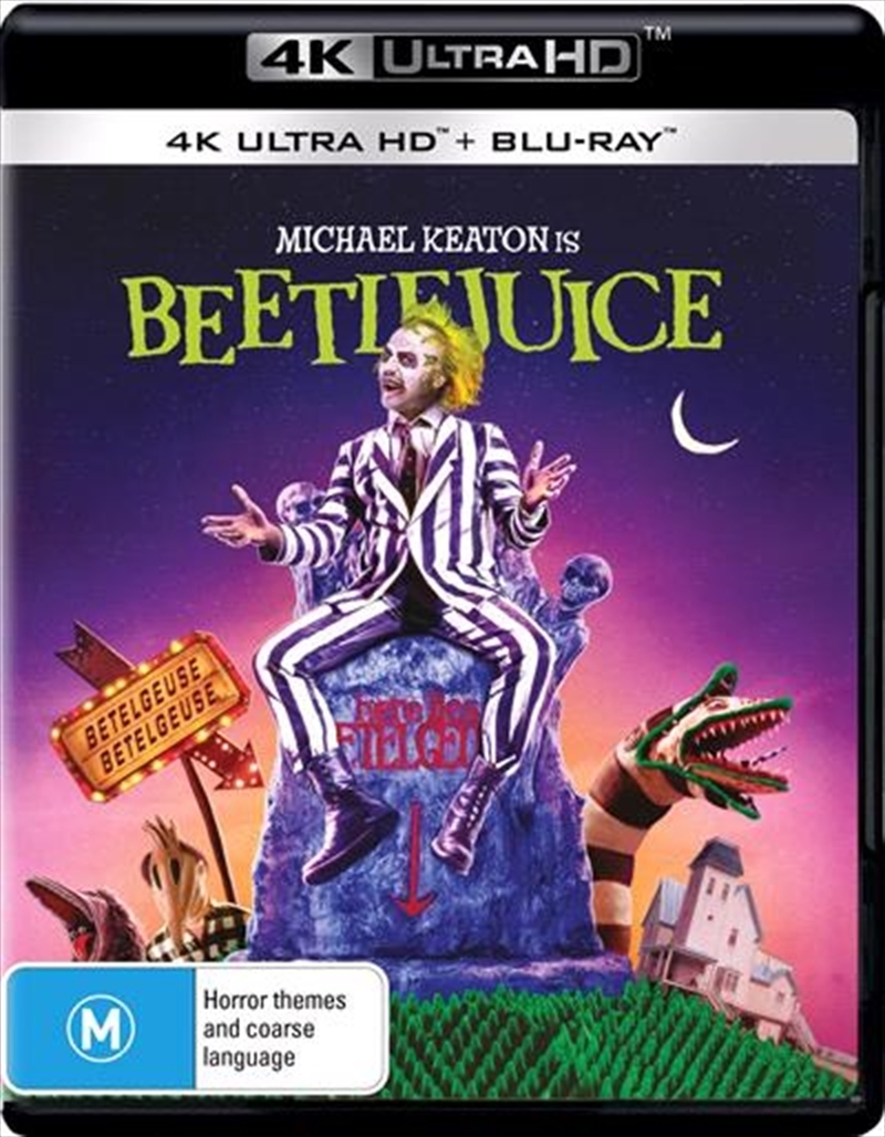 Beetlejuice  Blu-ray + UHD/Product Detail/Comedy