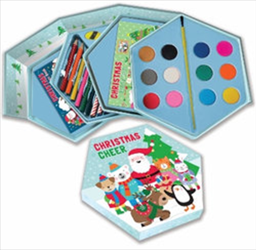 Hex Colouring & Activity Drawers - Christmas Cheer/Product Detail/Kids Activity Books