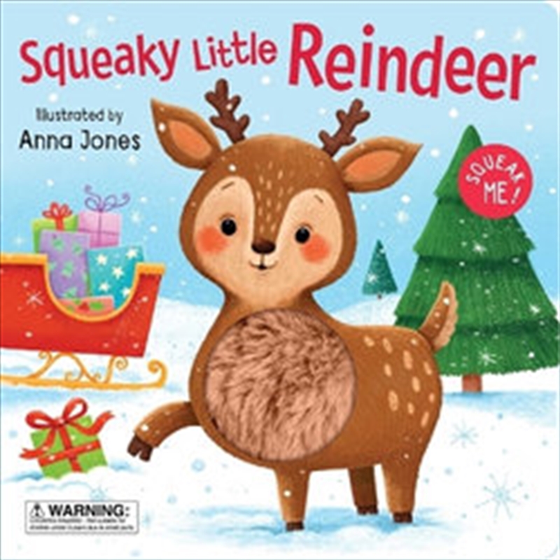 Squeaky Plush Board Book - Squeaky Little Reindeer/Product Detail/Early Childhood Fiction Books