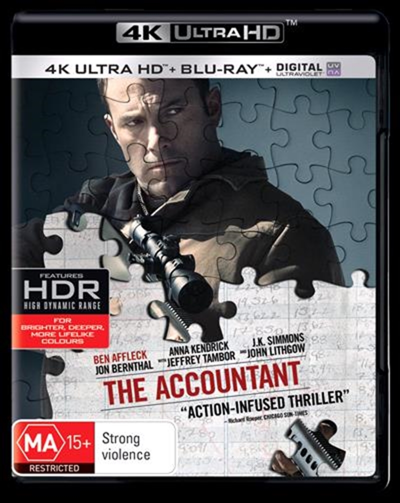 Accountant  Blu-ray + UHD + UV, The/Product Detail/Drama