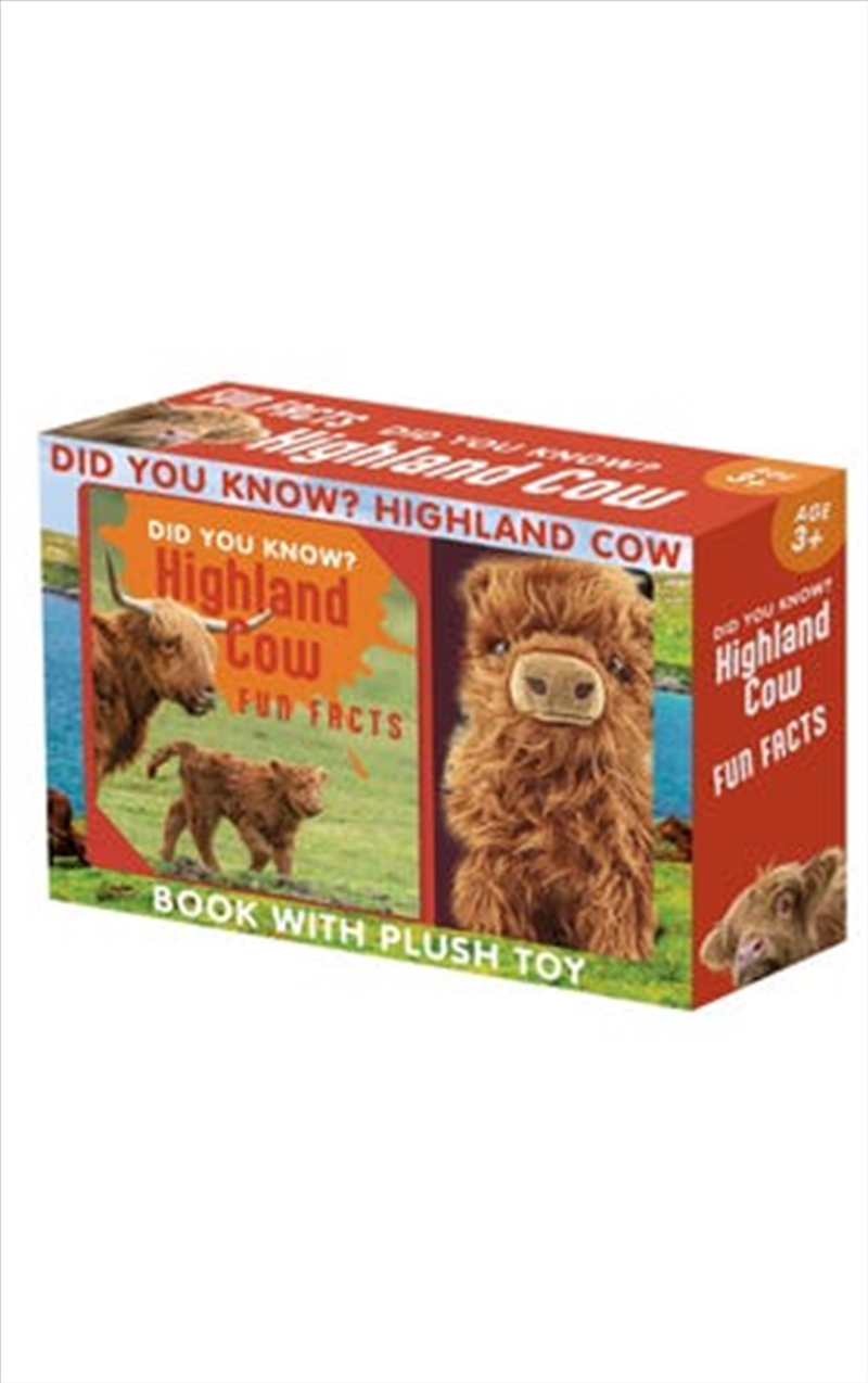 Did You Know? Highland Cow Box Set Book And Plush Wrist Toy/Product Detail/Childrens
