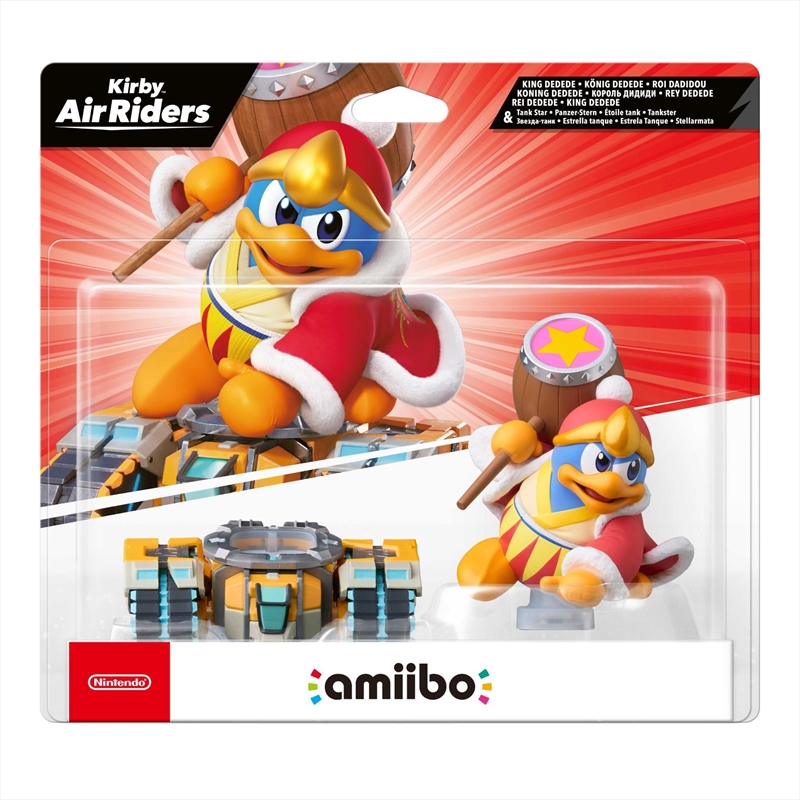 Amiibo Kirby Air Riders King Dedede And Tank Star/Product Detail/Consoles & Accessories