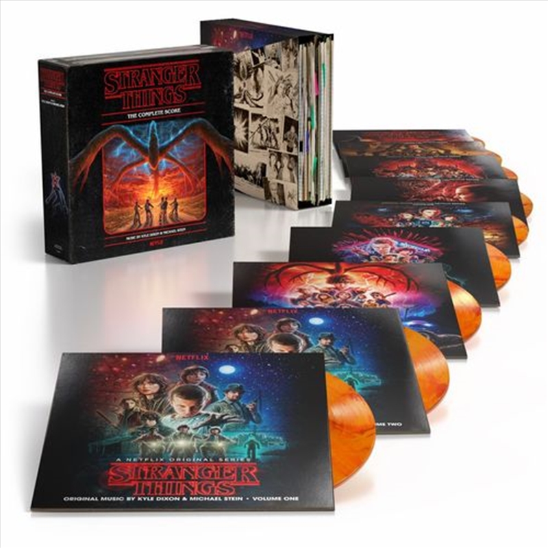 Stranger Things - Complete Score Coloured Vinyl Boxset/Product Detail/Soundtrack