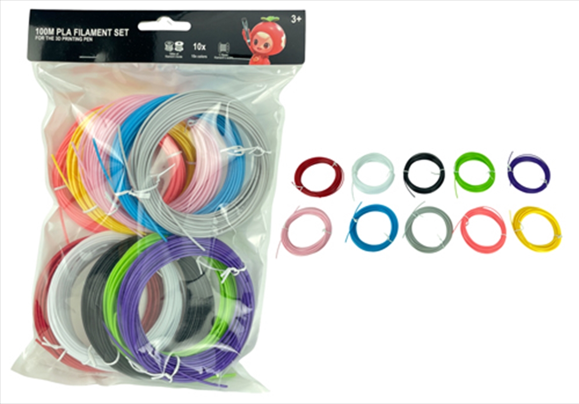 3D Printing Pen Filament Refill 10pk/Product Detail/Arts & Craft