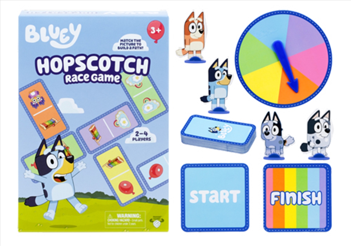 Bluey Hopscotch Race Express Game/Product Detail/Board Games