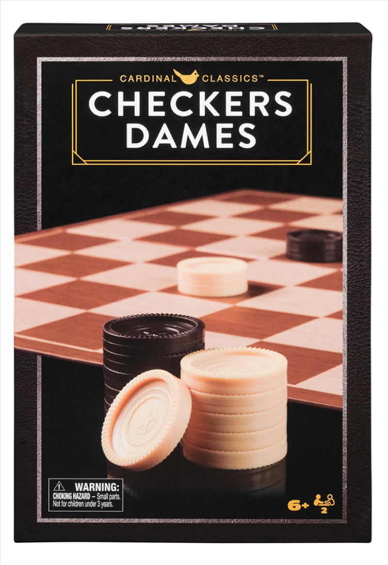 Cardinal Classic Games Checkers/Product Detail/Board Games