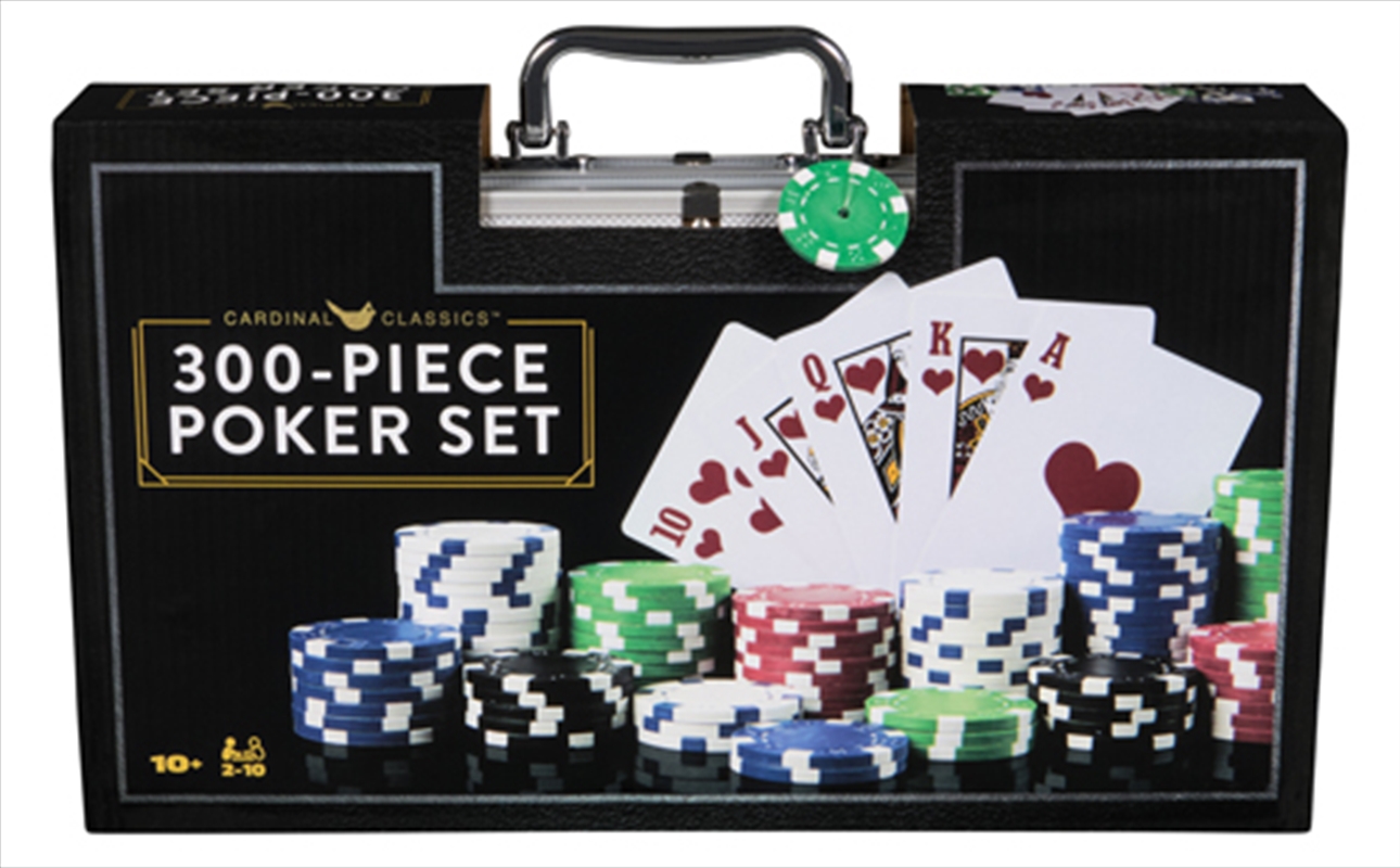 Classic 300pce 11.5gm Poker Set in Case/Product Detail/Card Games