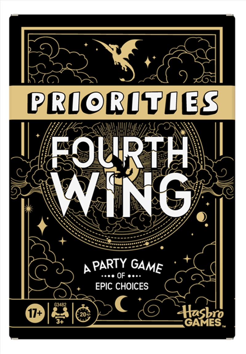 Priorities Fourth Wing/Product Detail/Card Games