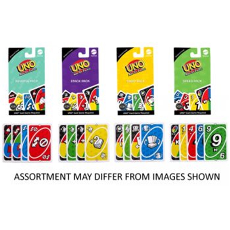 UNO Add-On Packs assorted (Sent At Random)/Product Detail/Card Games