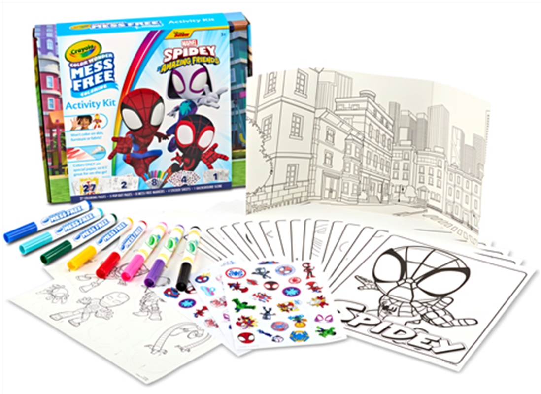Crayola Wonder Activity Kit - Spidey & Freinds/Product Detail/Kids Activity Books