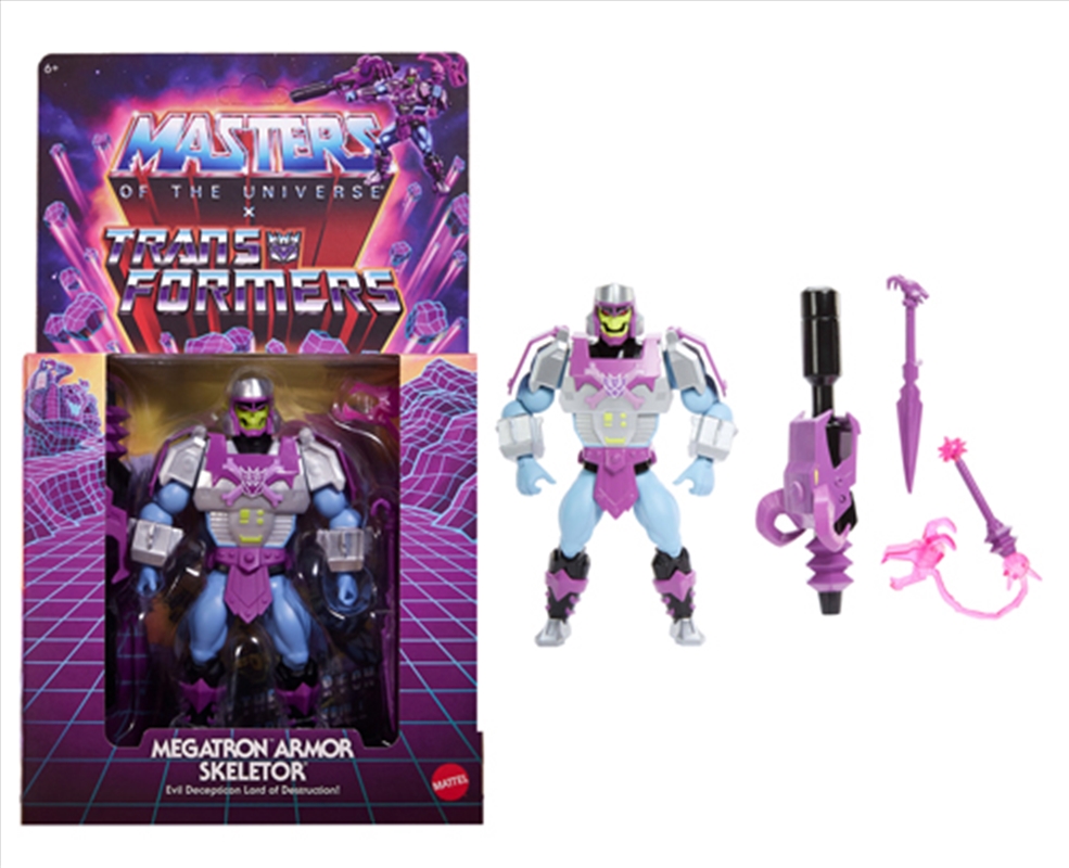 Masters of the Universe x Transformers Megatron Armor Skeletor Action Figure/Product Detail/Figurines