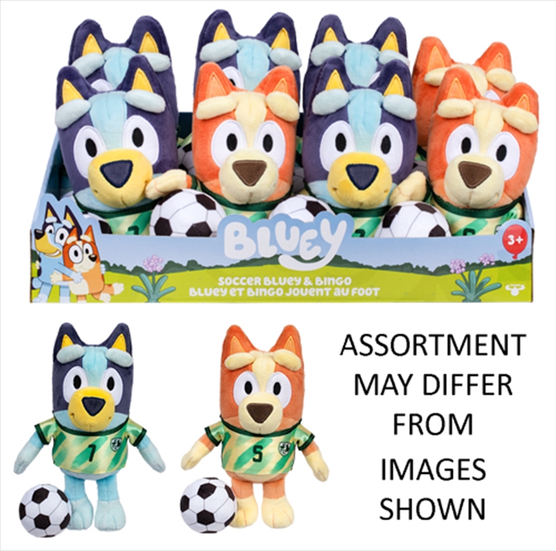 Bluey Plush Soccer assorted (Sent At Random)/Product Detail/Plush Toys