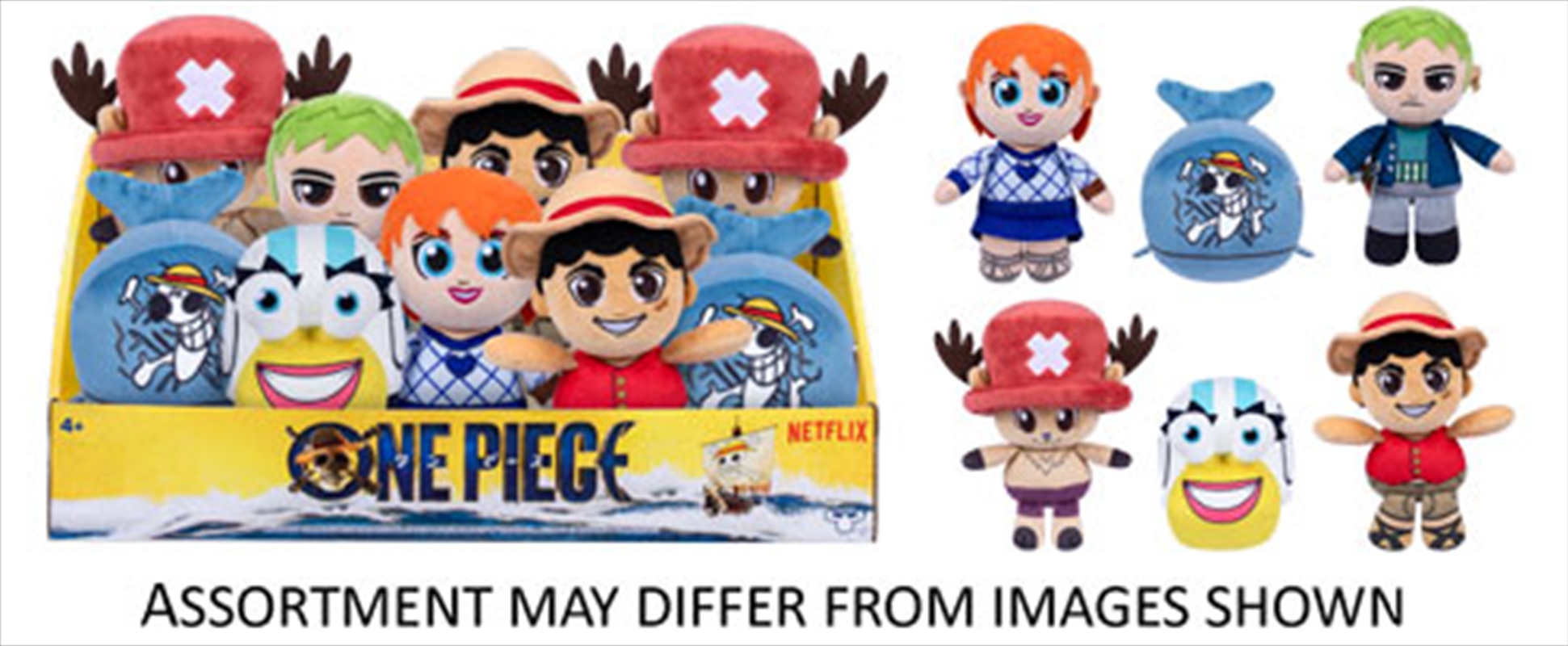 One Piece Plush Single Pack assorted (Sent At Random)/Product Detail/Plush Toys