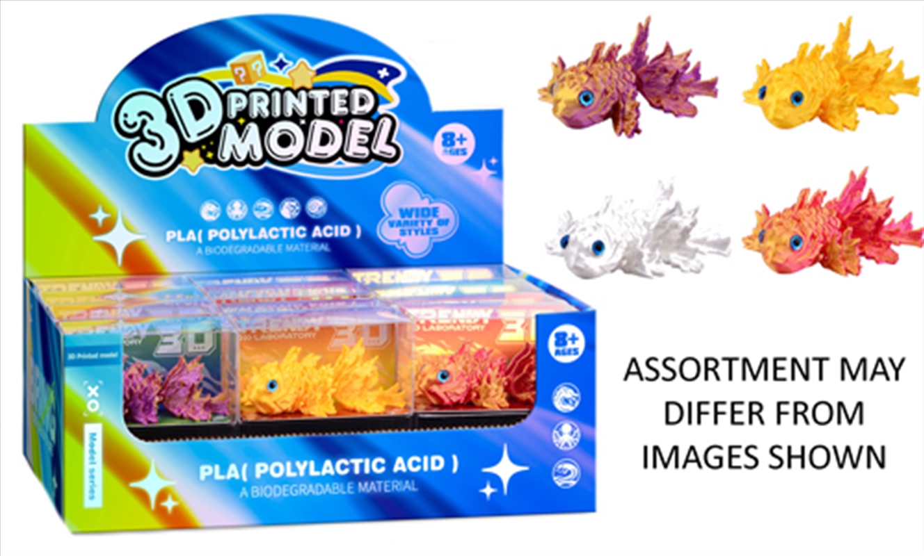 3D Printed Figure - FISH/Product Detail/Toys