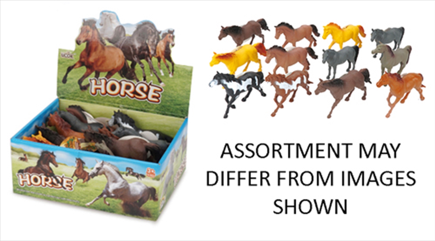 12pcs Horses assorted (Sent At Random)/Product Detail/Toys