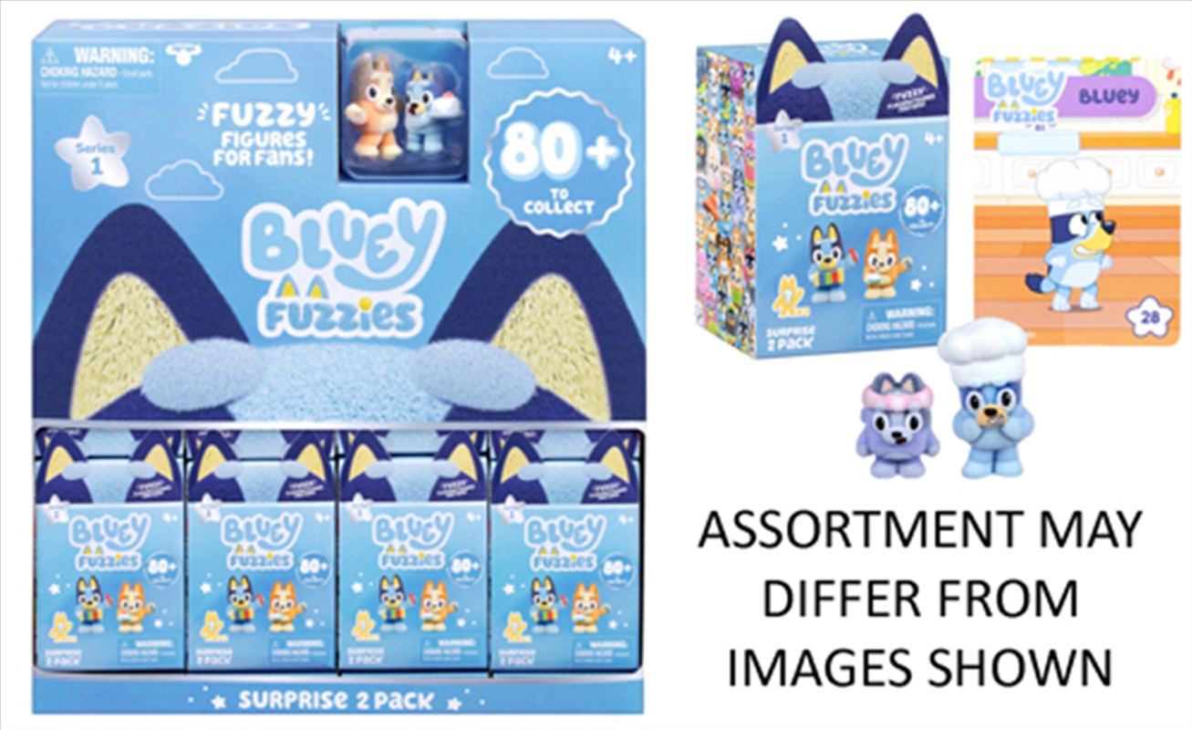 Bluey Fuzzies Series 1 2 Pack assorted (Sent At Random)/Product Detail/Toys