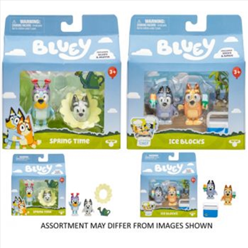 Bluey Series 13 Figure 2 Pack assorted  (Sent At Random)/Product Detail/Toys