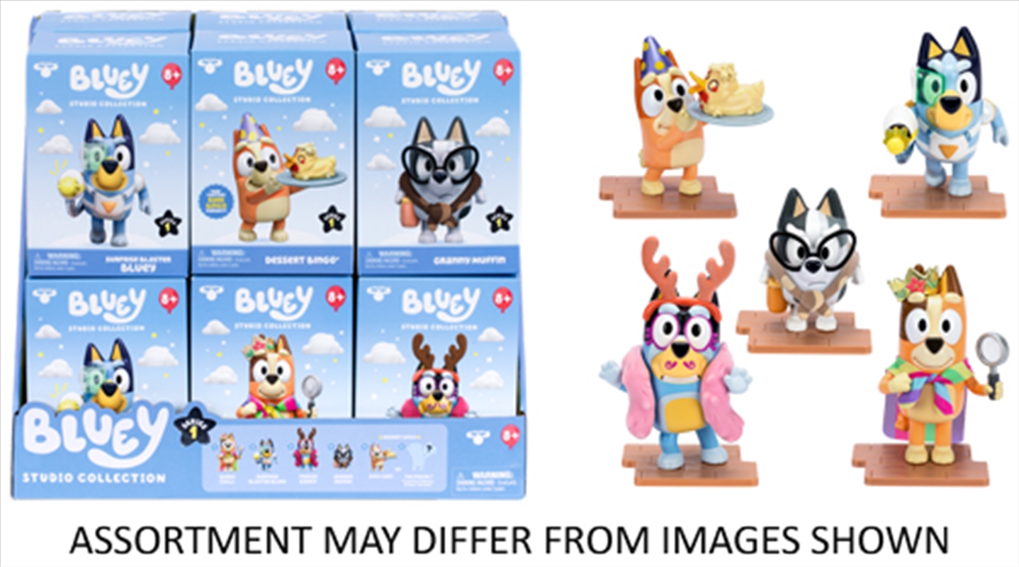 Bluey Studio Collection Figure assorted (Sent At Random)/Product Detail/Toys