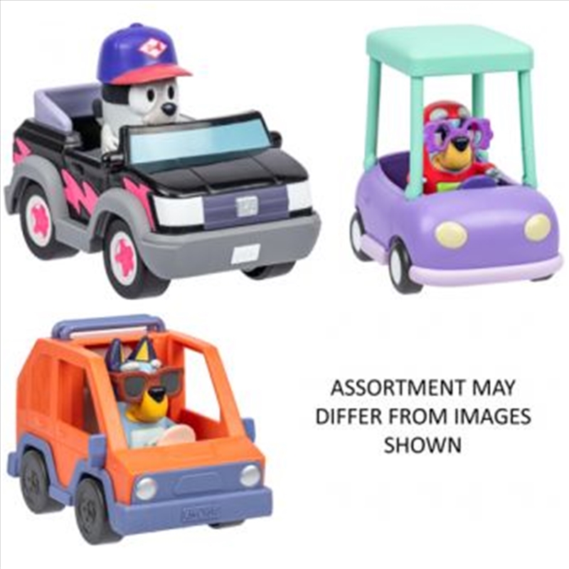Bluey Basic Vehicle & Figure assorted  (Sent At Random)/Product Detail/Toys