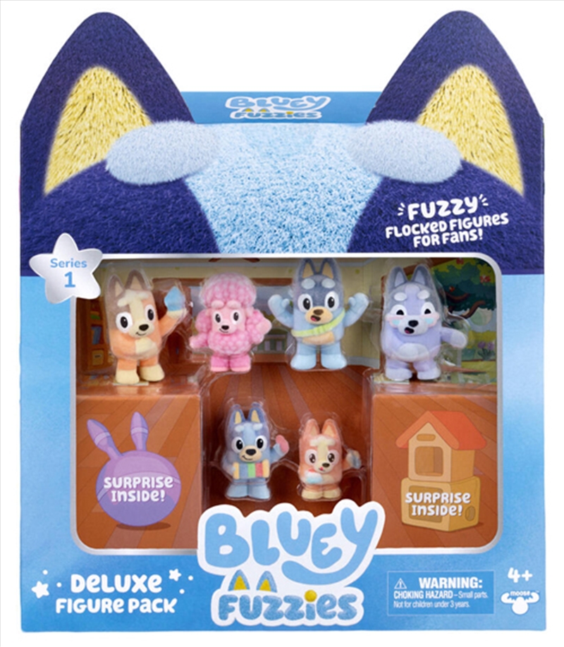 Bluey Fuzzies Series 1 Fan Favourite Pack/Product Detail/Toys