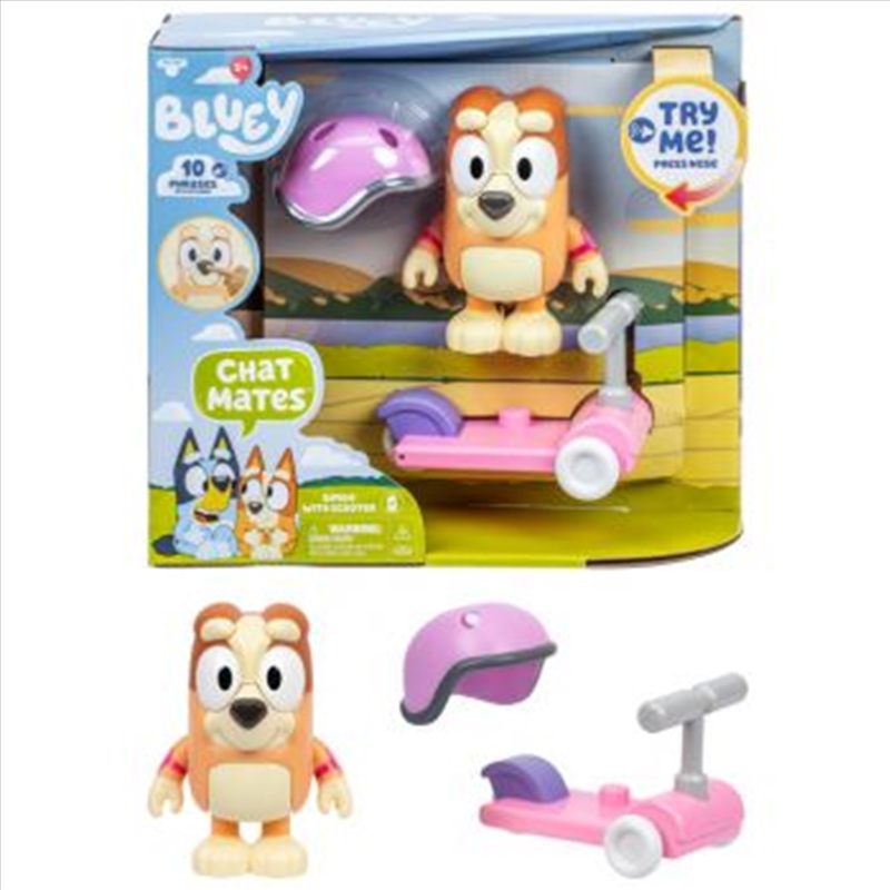 Bluey Chat Mates Bingo & Scooter/Product Detail/Toys
