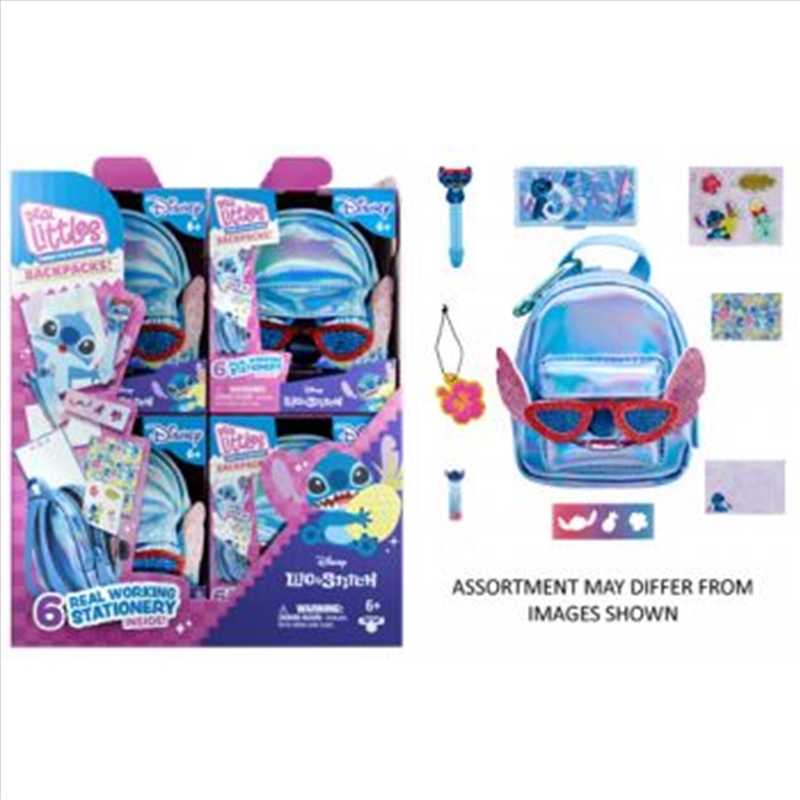 Real Littles Lilo & Stitch Backpack Single Pack assorted (Sent At Random)/Product Detail/Toys