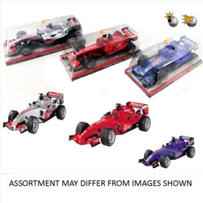 F1 Racing Car Friction with Lights & Sounds assorted (Sent At Random)/Product Detail/Toys