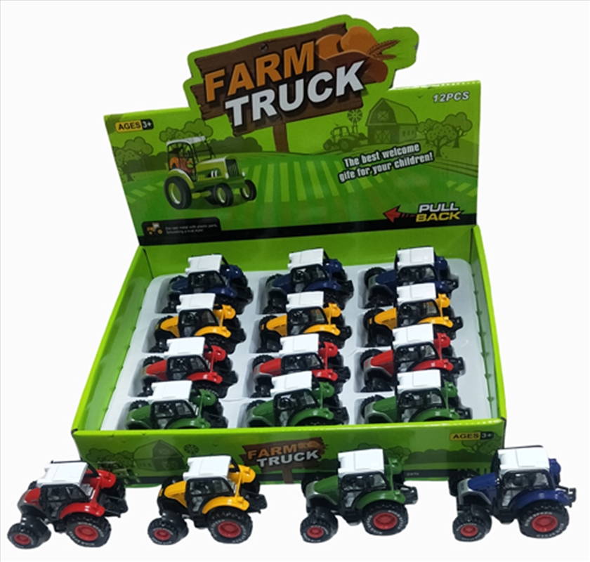 Farm Tractor 9cm (Sent At Random)/Product Detail/Toys