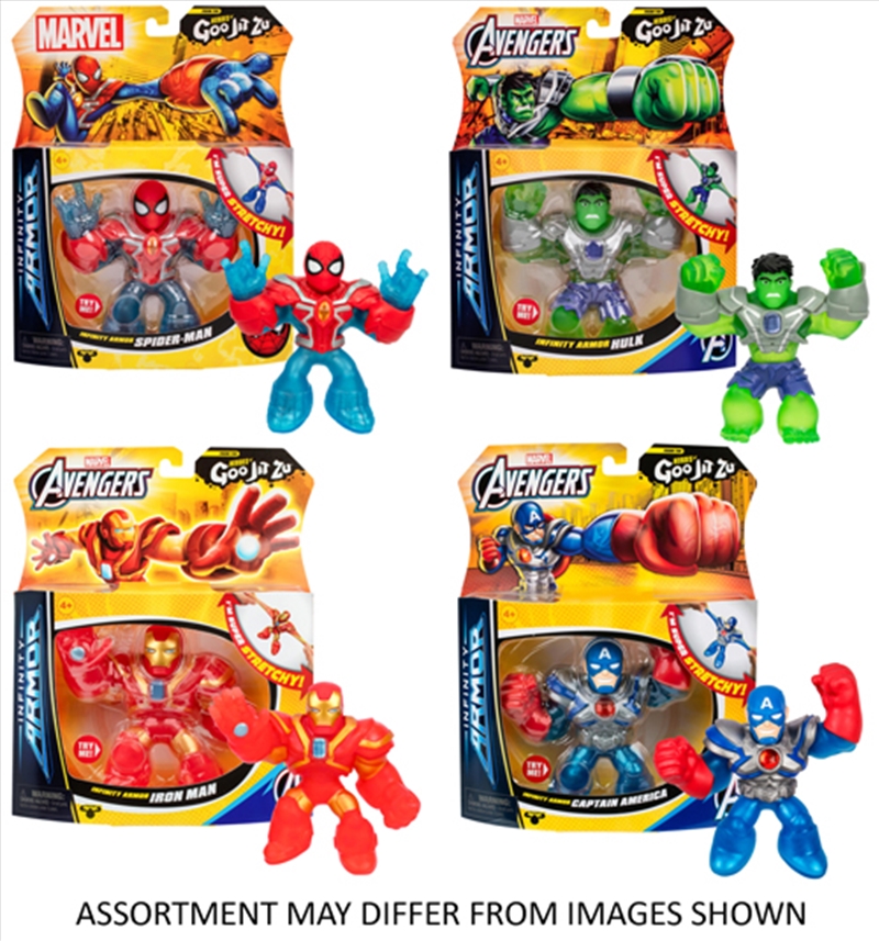 Heroes of Goo Jit Zu Series 10 Wave 2 Marvel Hero Pack assorted  (Sent At Random)/Product Detail/Toys