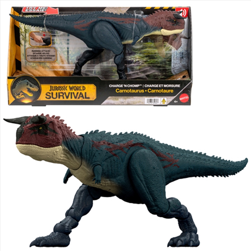 Jurassic World Charge 'N Chomp Carnotaurus/Product Detail/Toys