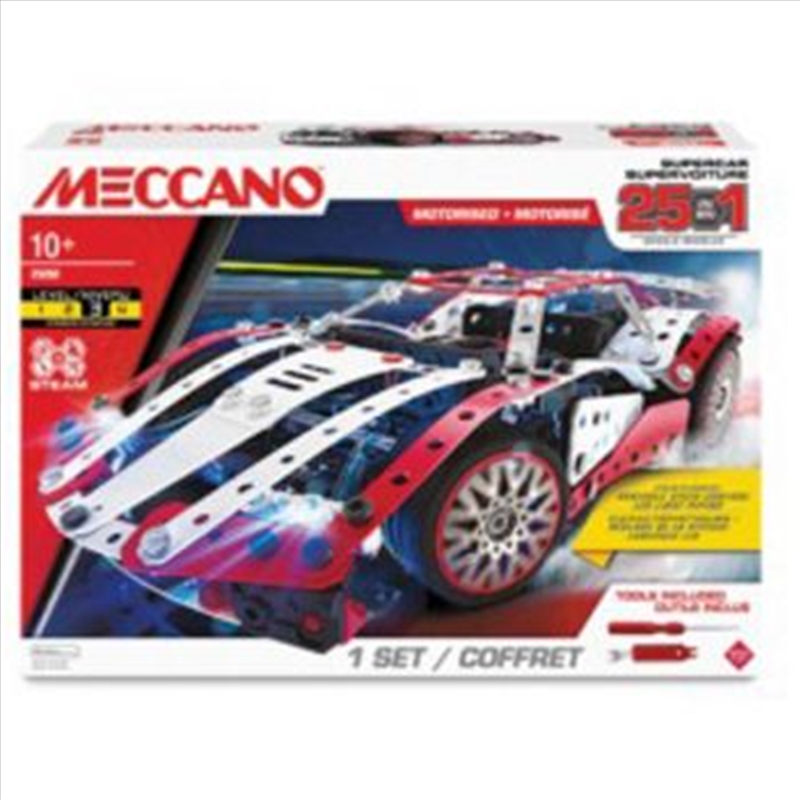Meccano Masters 25 Multi Model Set - Supercar/Product Detail/Toys