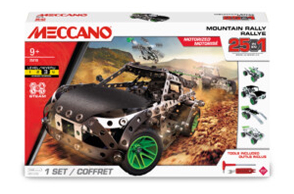 Meccano Masters Mountain Rally 25 in 1 Set/Product Detail/Toys