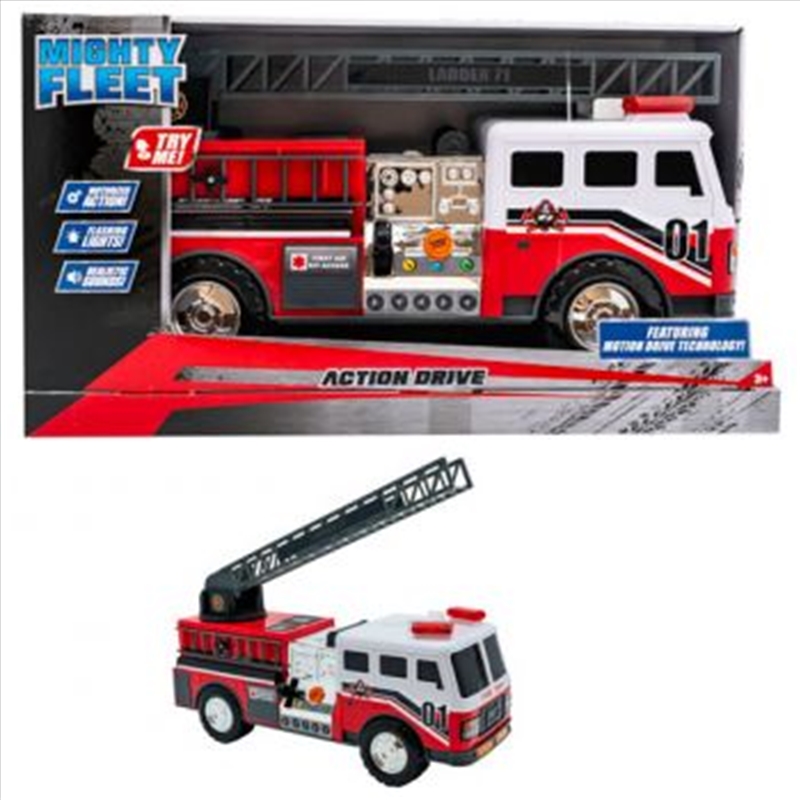 Mighty Fleet Action Drive Fire Truck/Product Detail/Toys