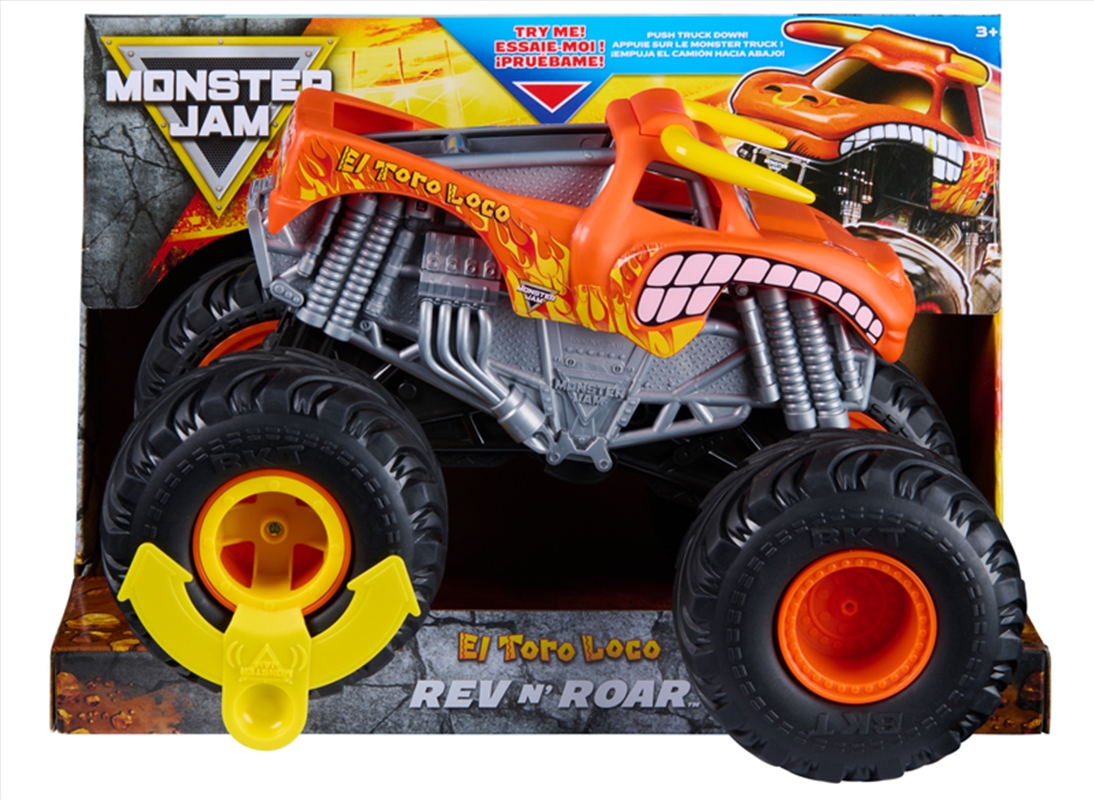 Monster Jam 1:18 Rev 'n Roar El Toro Loco/Product Detail/Toys