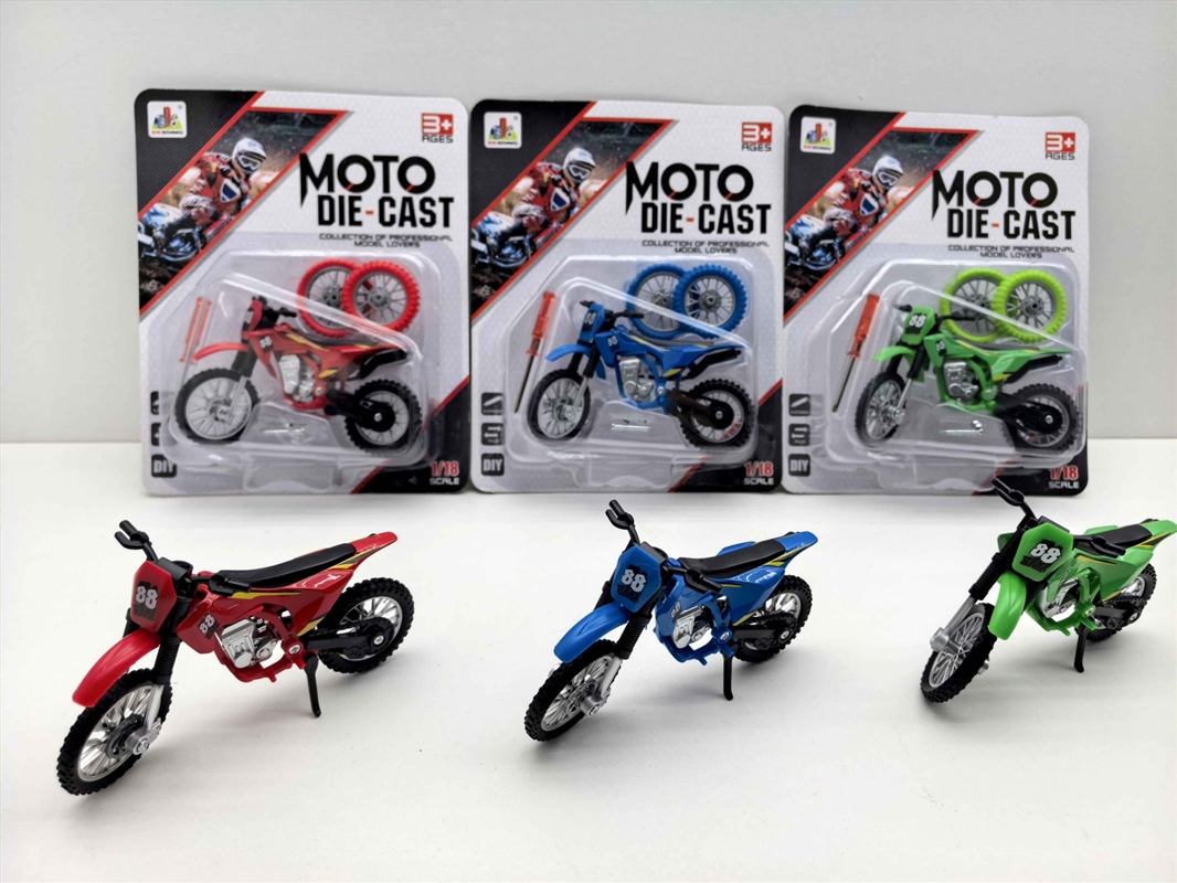 Diecast DIY Motorbike assorted - REFRESH (Sent At Random)/Product Detail/Toys
