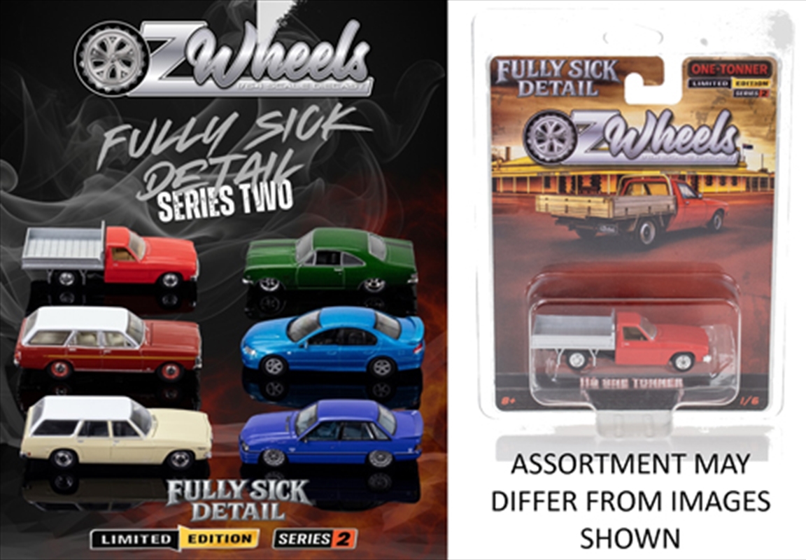 Oz Wheels 1:64 FSD Series 2 assorted  (Sent At Random)/Product Detail/Toys