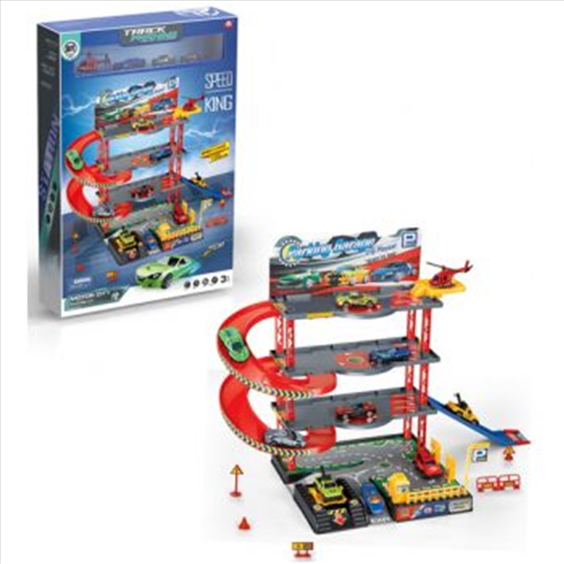 Parking Garage 4 Levels with Vehicles/Product Detail/Toys