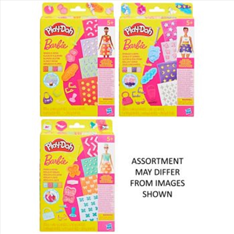 Play-Doh Barbie Designer Patterns Packs assorted  (Sent At Random)/Product Detail/Toys