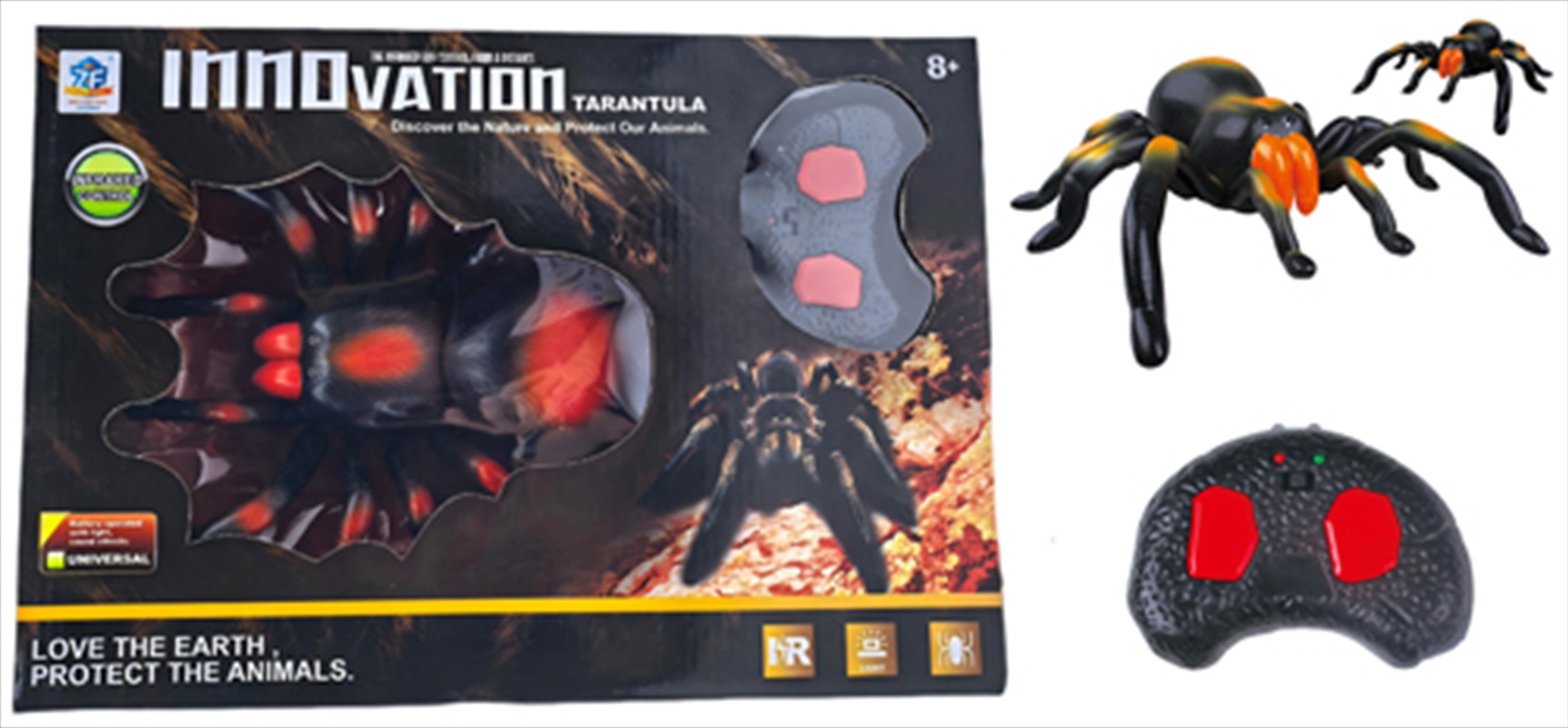 Radio Control Infra Red Spider with Light/Product Detail/Toys