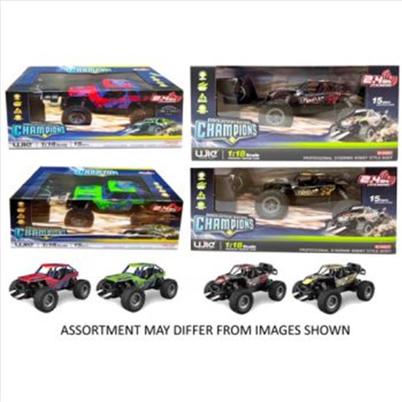 Radio Control 1:18 Off Road Vehicle with Lights 2.4Ghz assorted (Sent At Random)/Product Detail/Toys