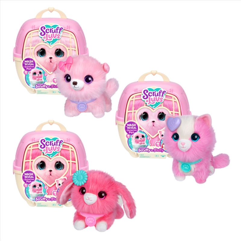 Scruff-A-Luvs Series 1 Single Pack PINK assorted  (Sent At Random)/Product Detail/Toys