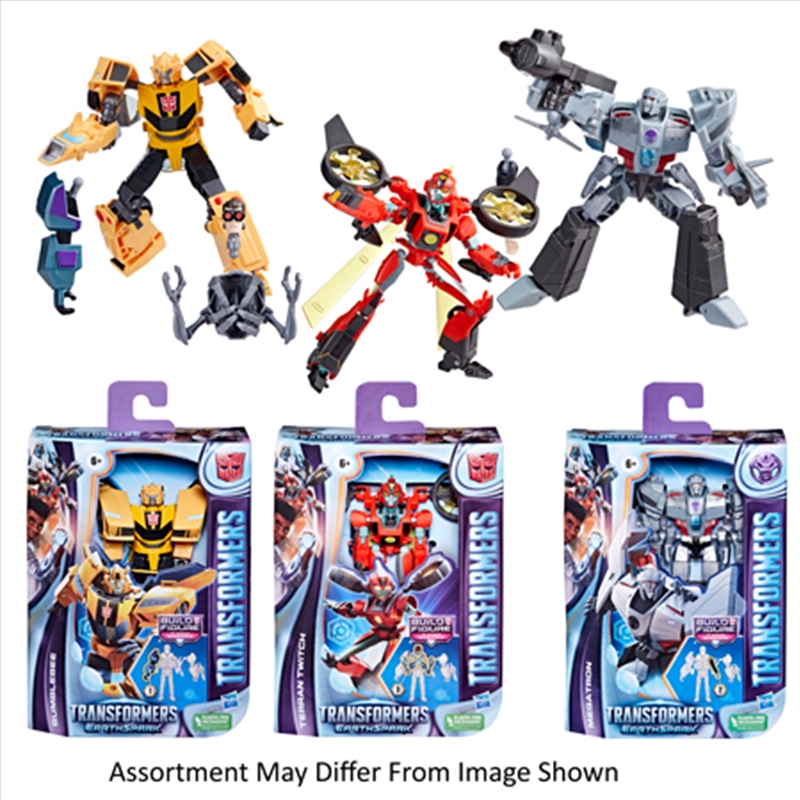 Transformers Earth Spark Deluxe Figure assorted  (Sent At Random)/Product Detail/Toys
