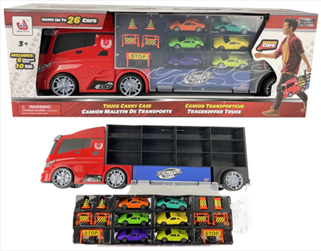 Container Truck Carry Case 50cm 6 Vehicles & Accessories/Product Detail/Toys